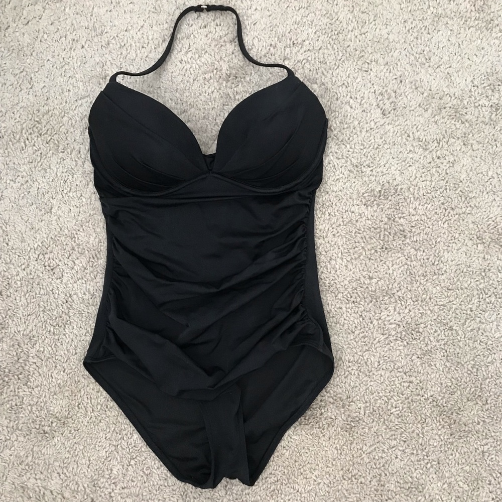 Victoria’s Secret black one piece bathing suit